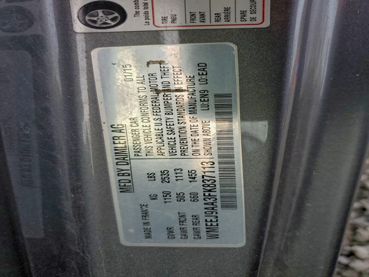 2015 SMART Fortwo
