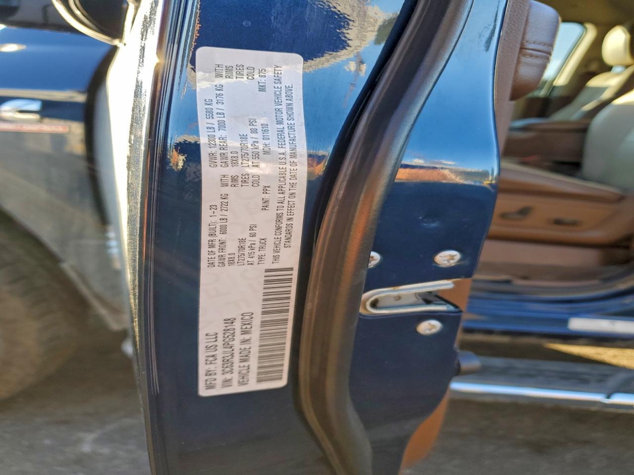 2023 RAM 3500