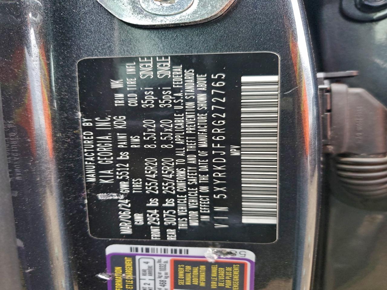 2024 KIA SORENTO