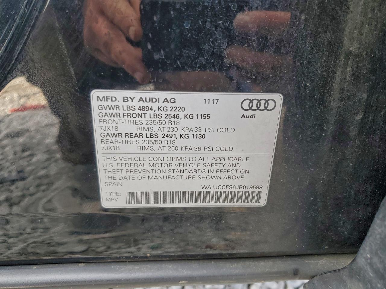 2018 AUDI Q3