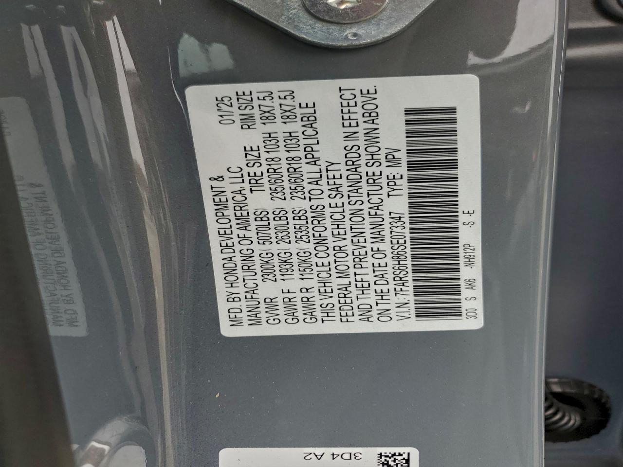 2025 HONDA CR-V