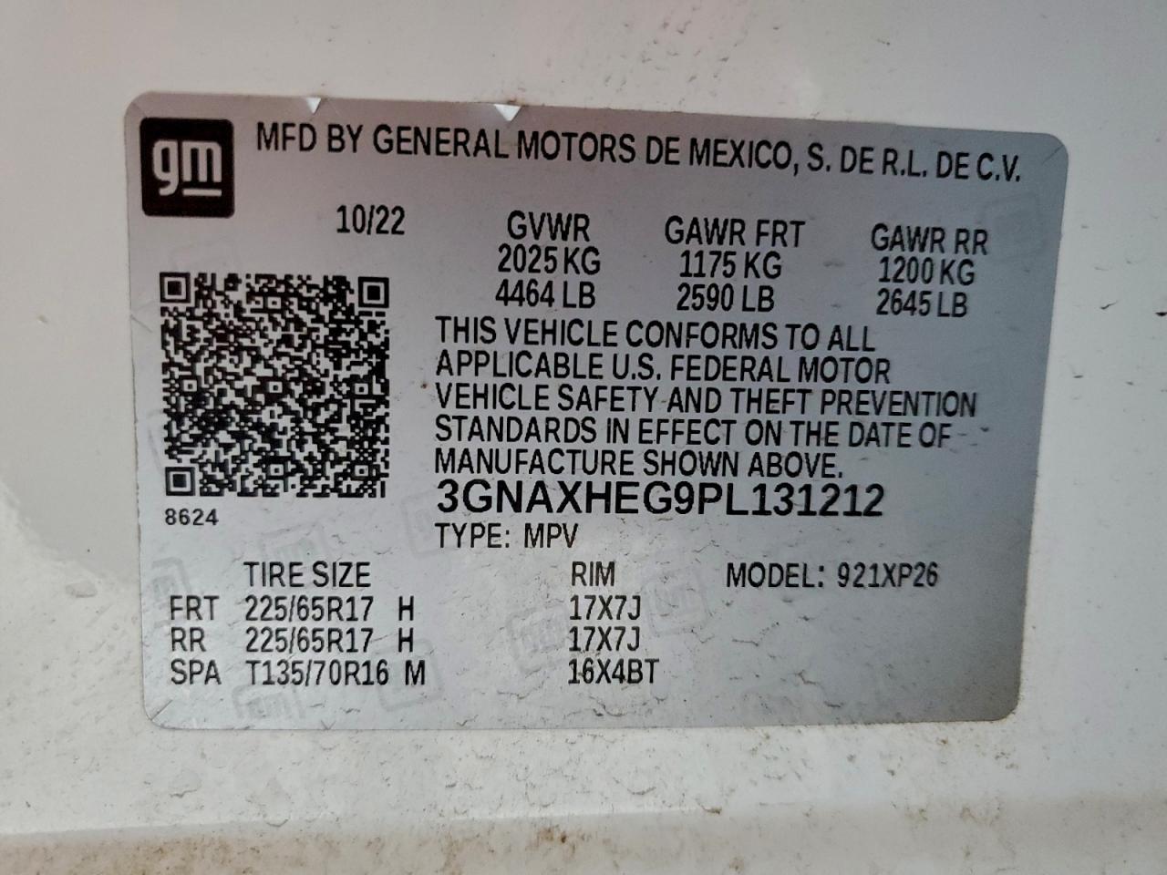 2023 CHEVROLET EQUINOX