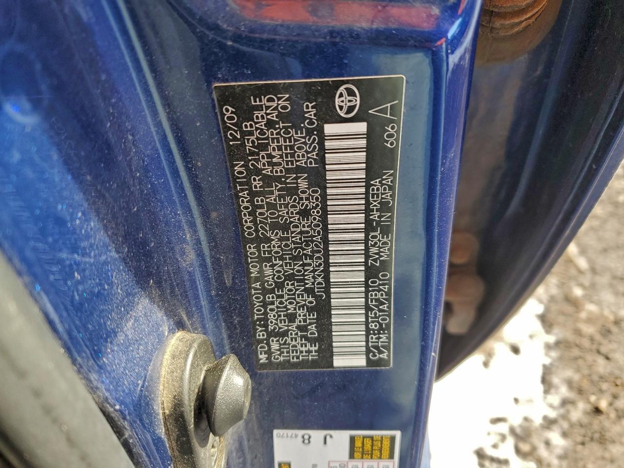 2010 TOYOTA PRIUS