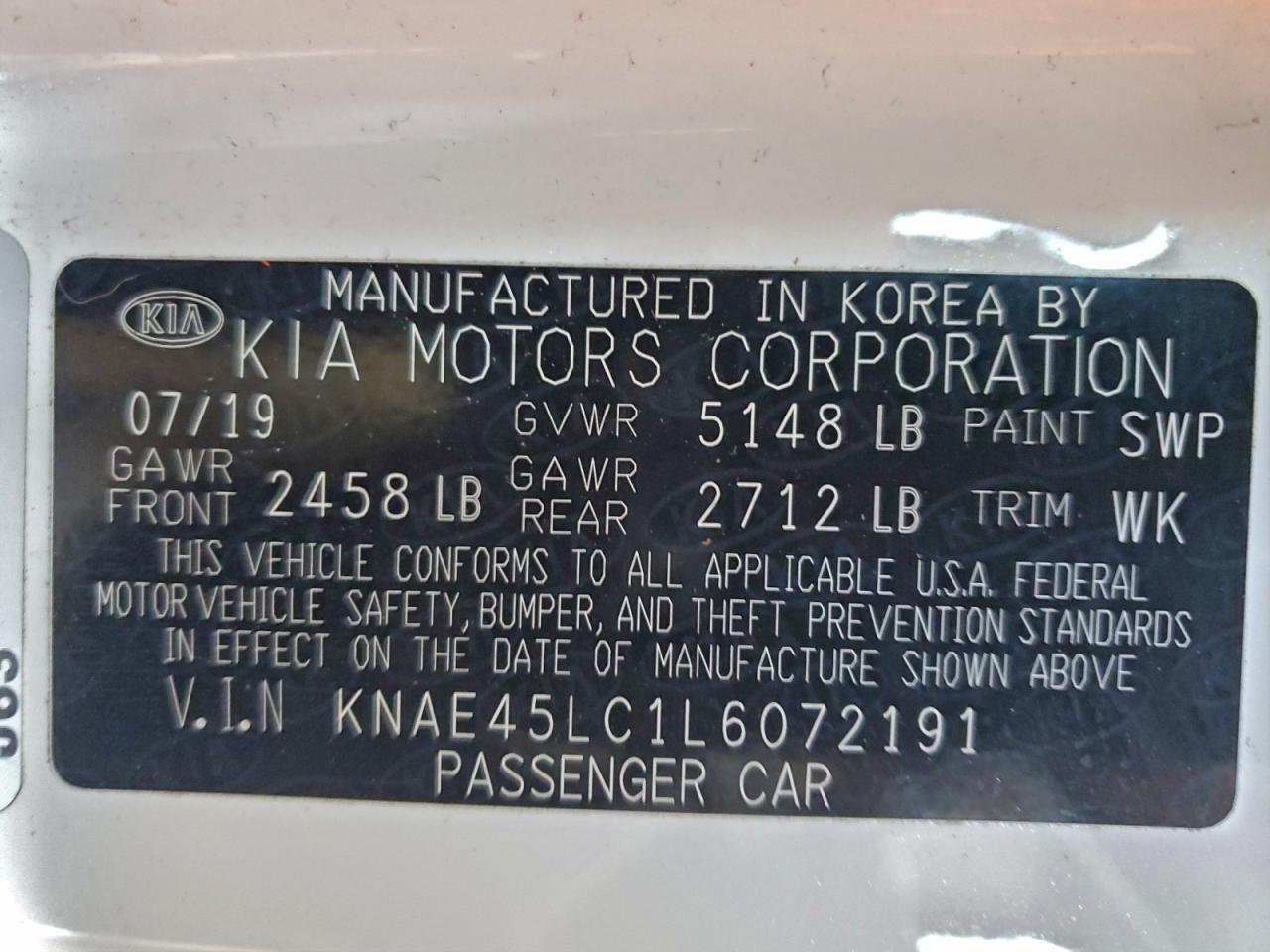 2020 KIA Stinger