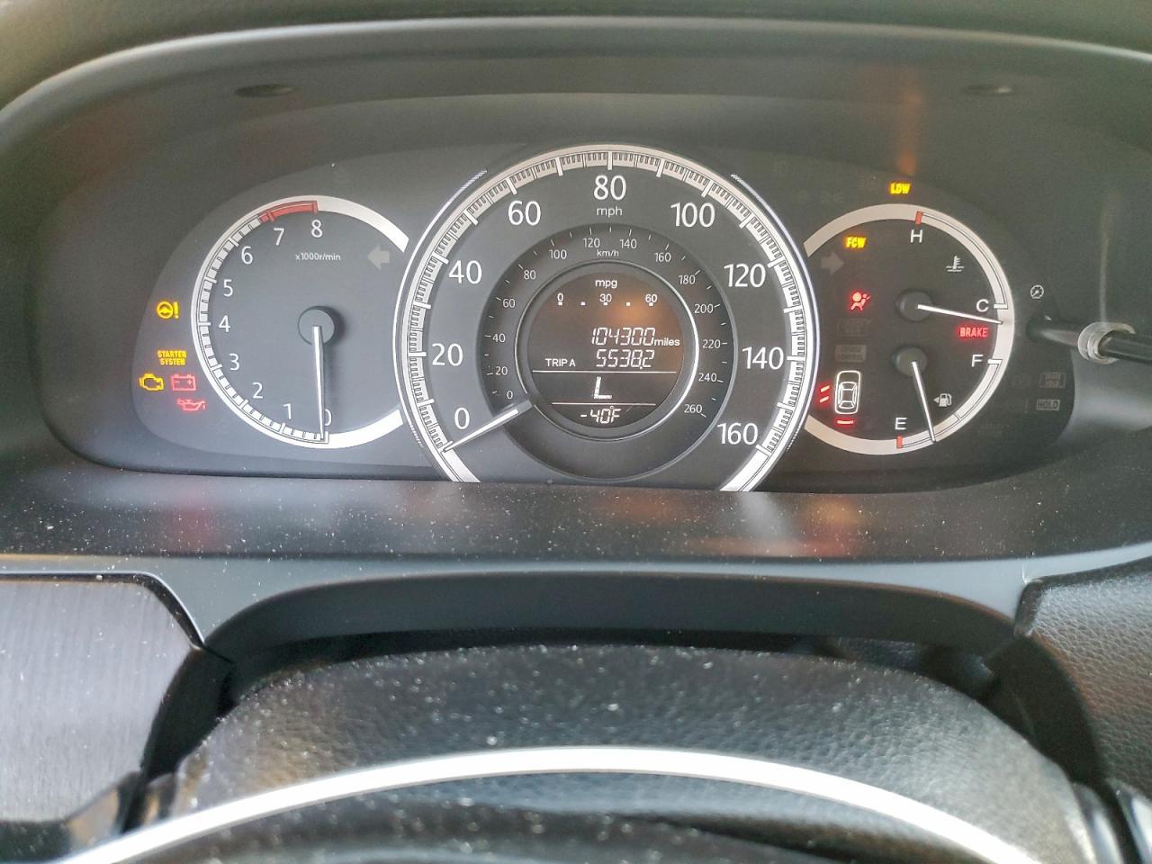 2013 HONDA ACCORD