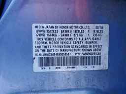 2009 HONDA FIT