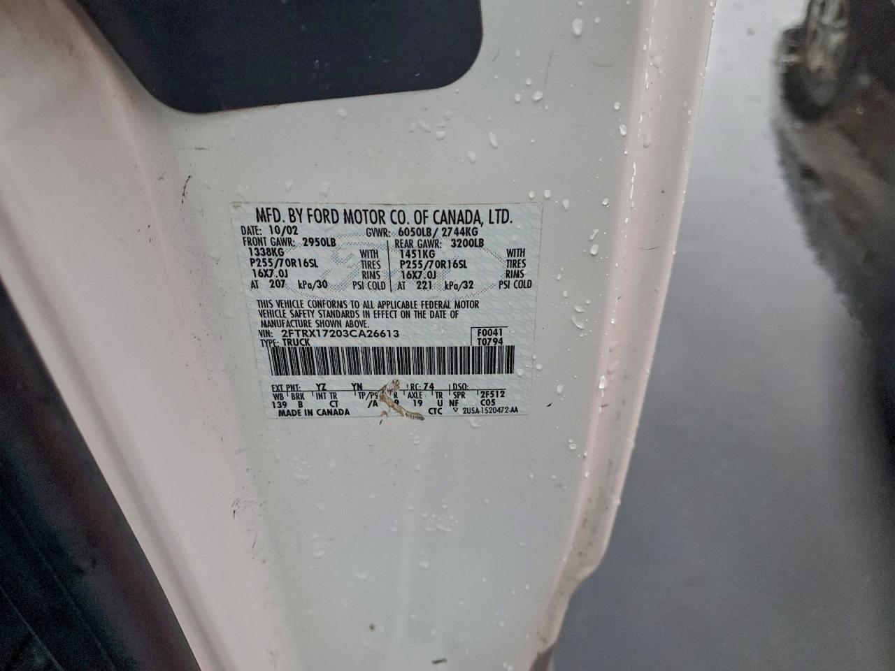2003 FORD F-150
