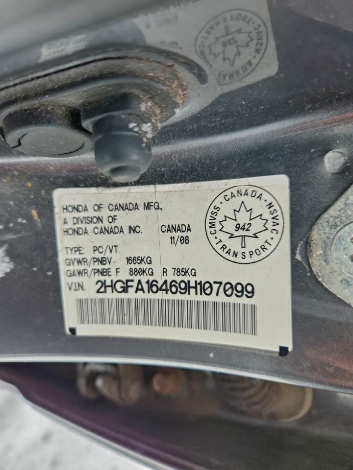 2009 HONDA CIVIC