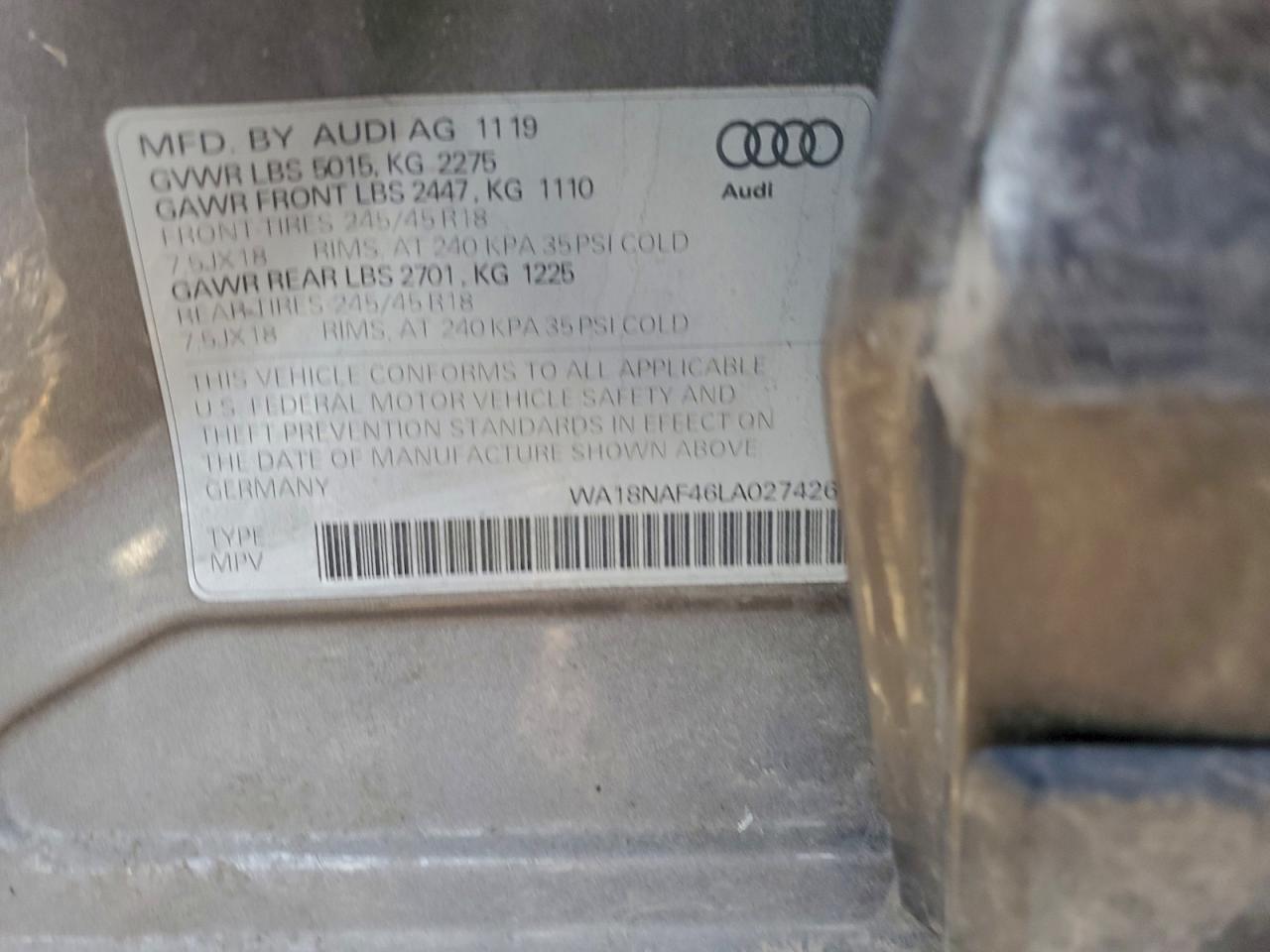 2020 AUDI A4 allroad