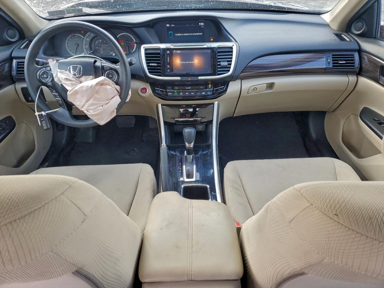 2016 HONDA ACCORD