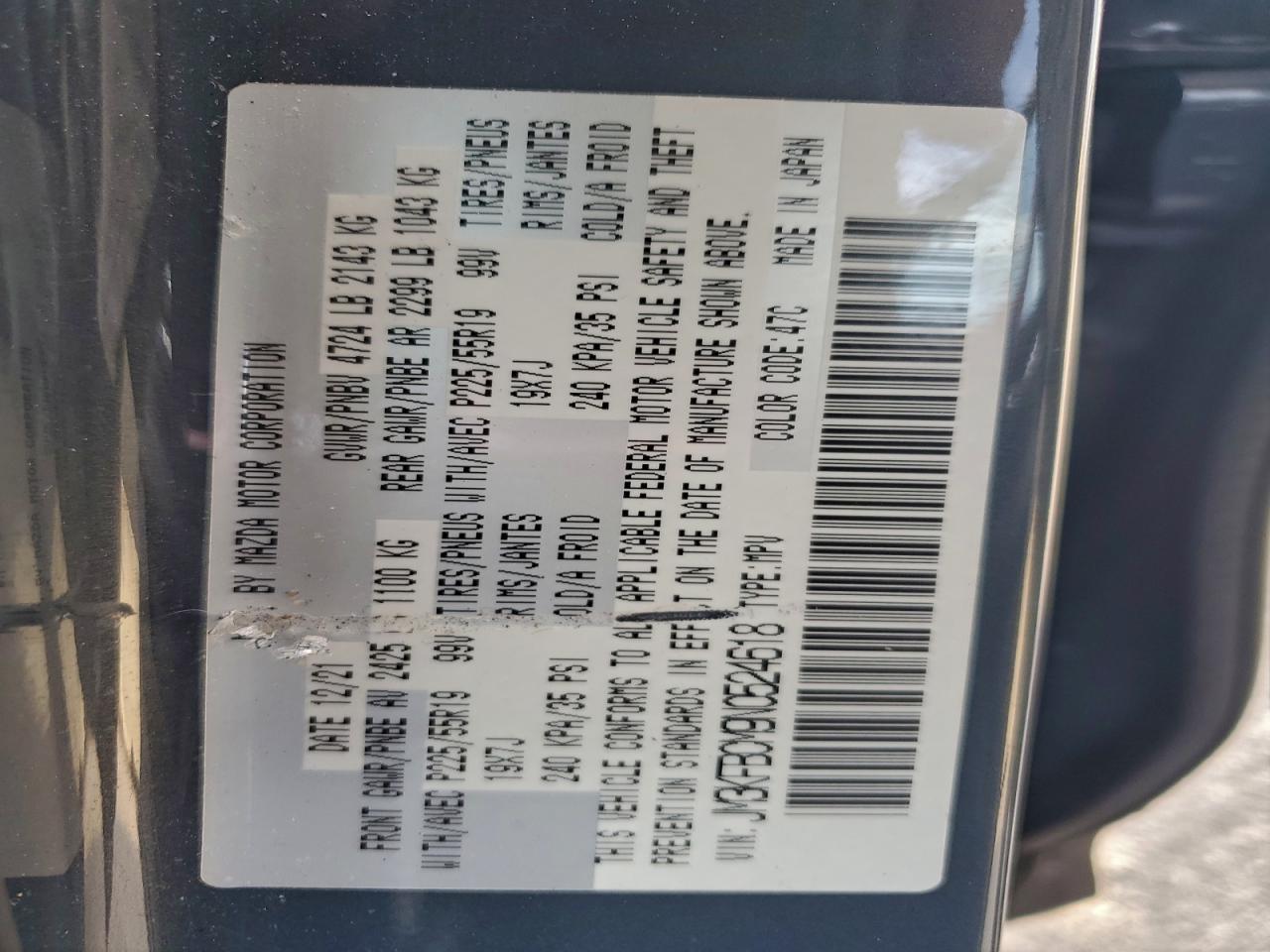 2022 MAZDA CX-5