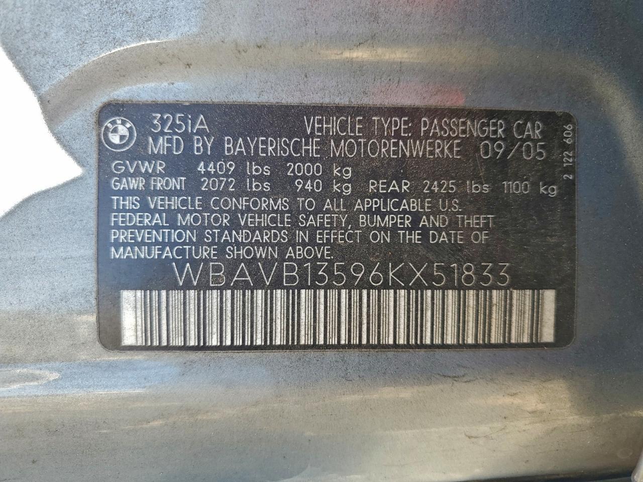 2006 BMW 3 SERIES