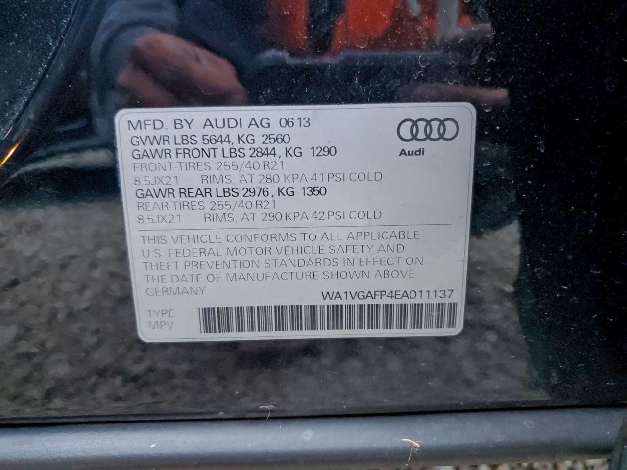 2014 AUDI SQ5