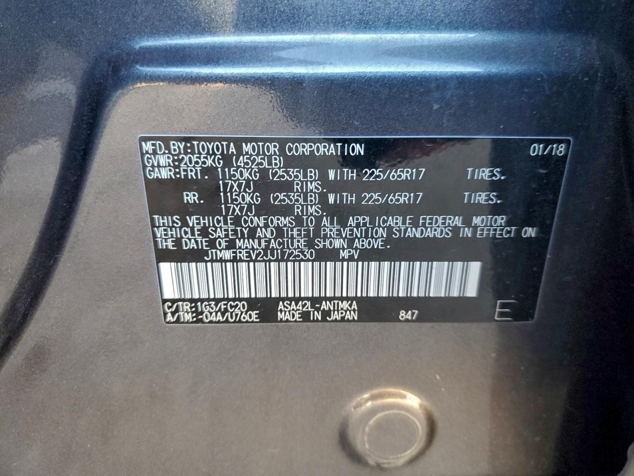 2018 TOYOTA RAV4