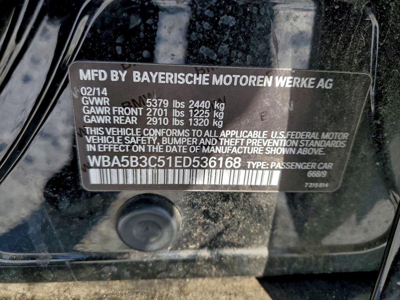 2014 BMW 5 series