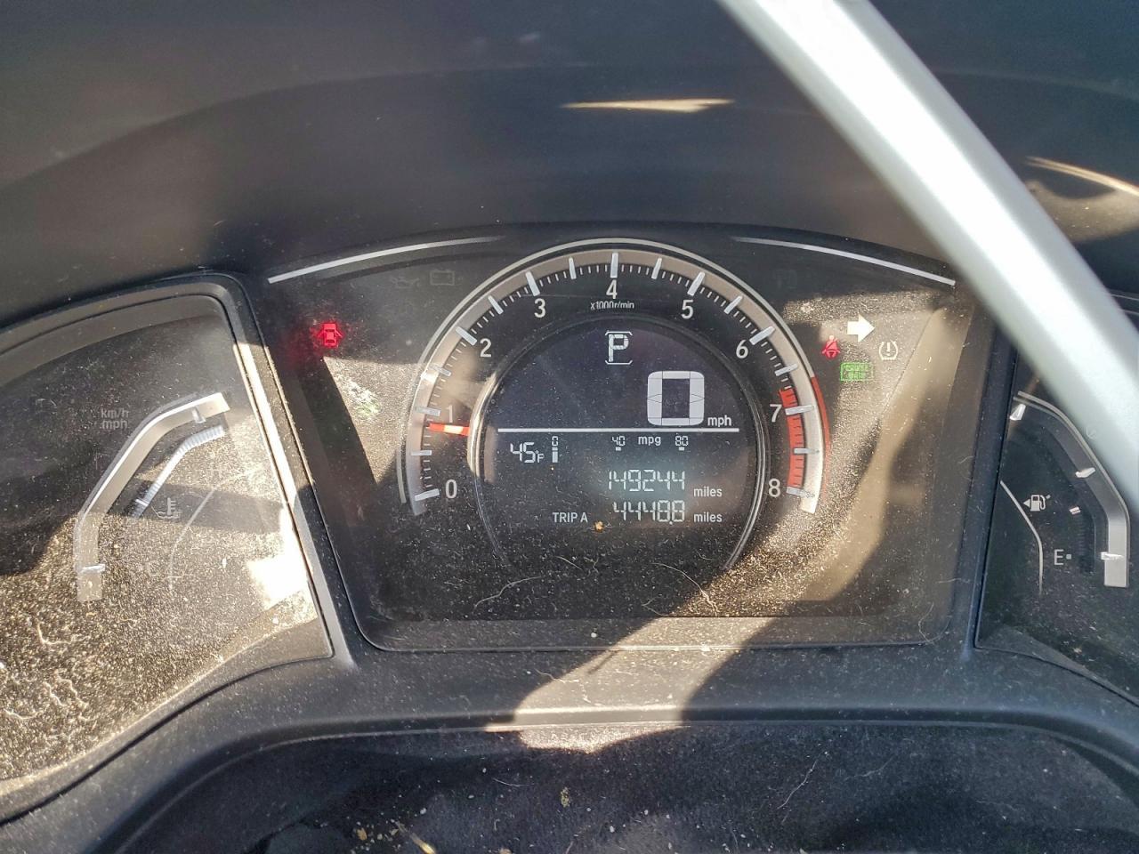 2016 HONDA CIVIC