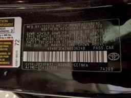 2010 TOYOTA CAMRY