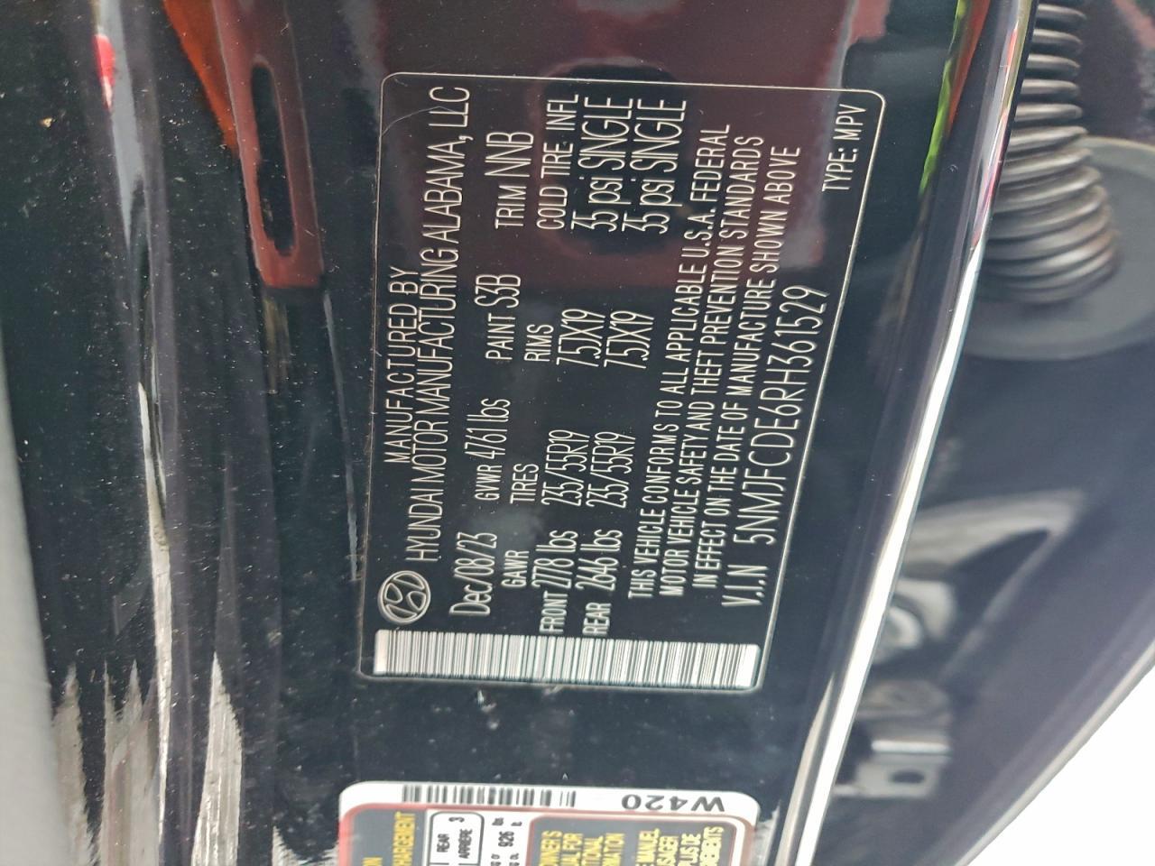 2024 HYUNDAI TUCSON