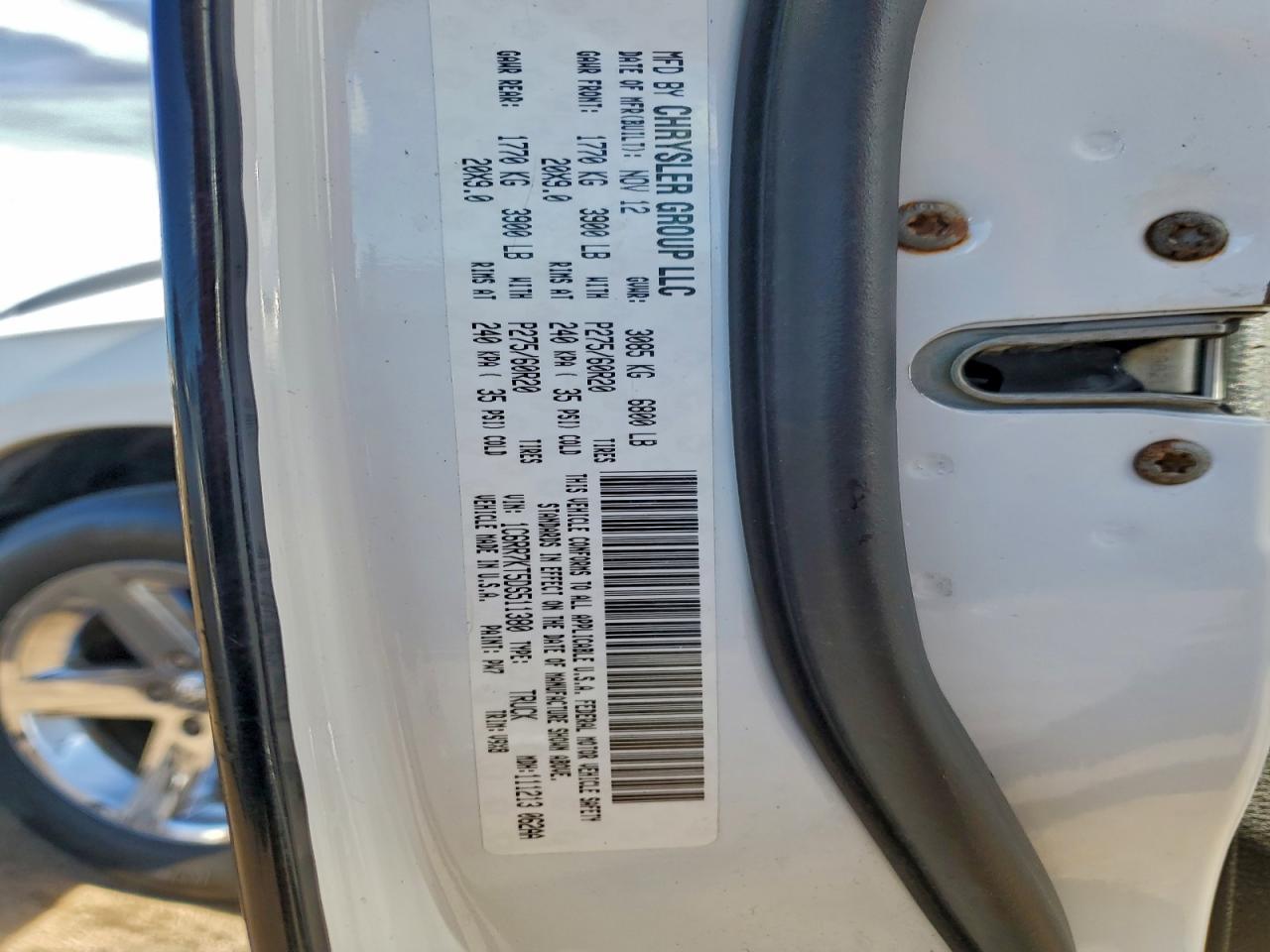 2013 RAM 1500
