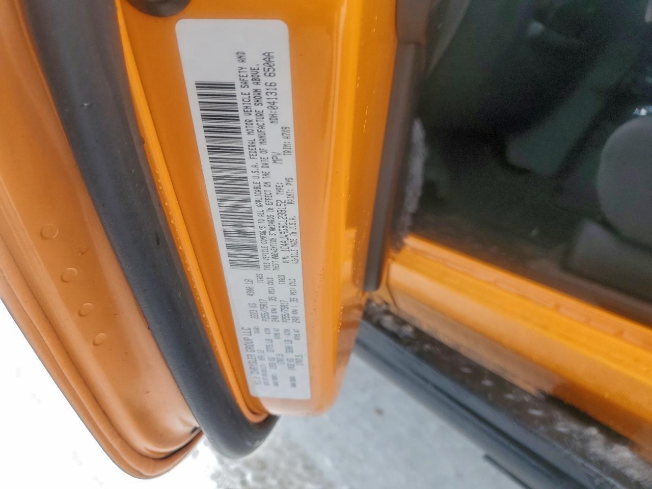 2012 JEEP WRANGLER