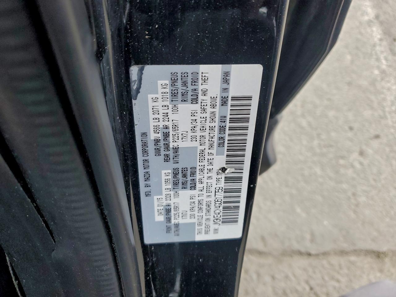 2016 MAZDA CX-5