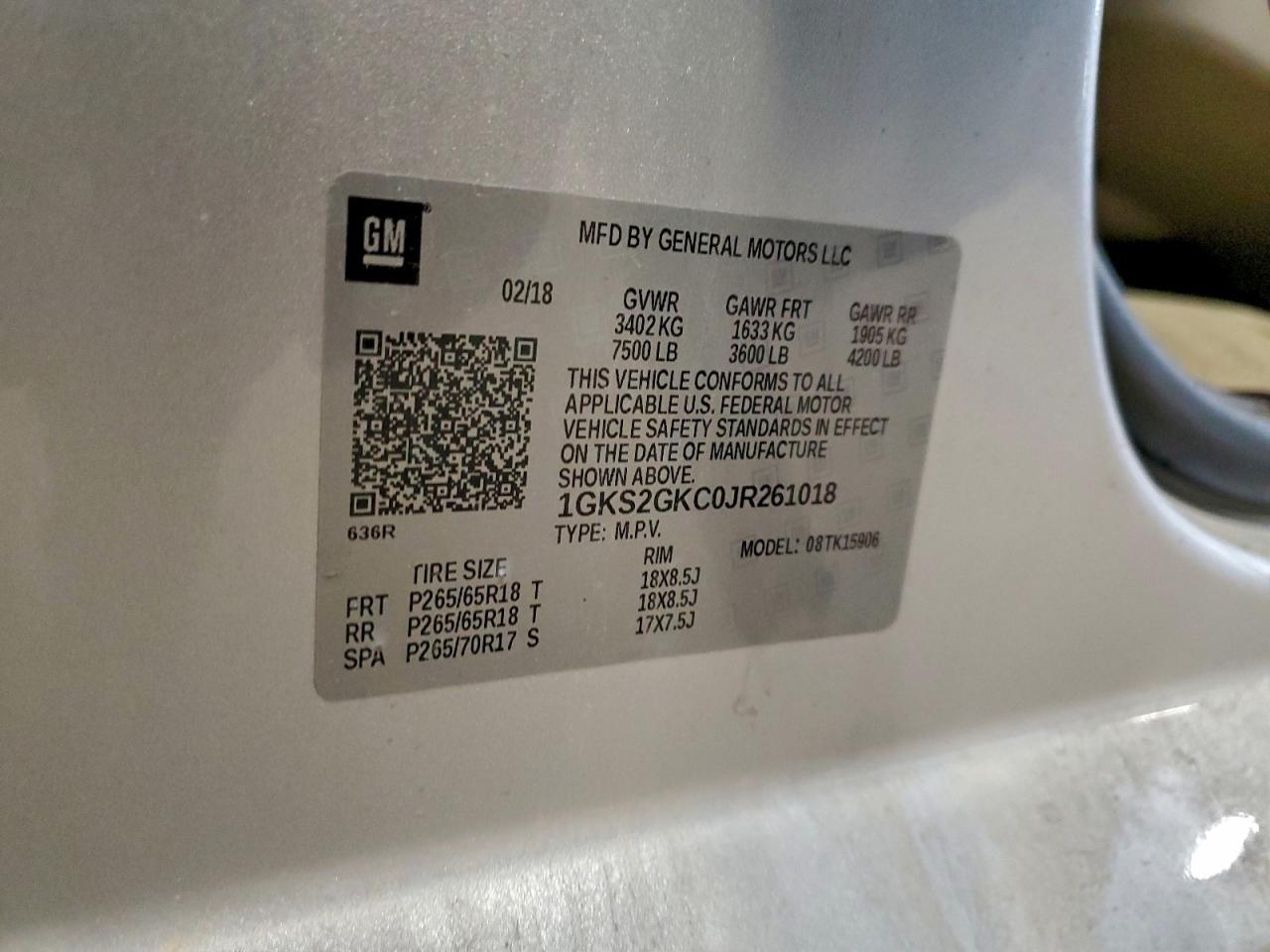 2018 GMC Yukon XL