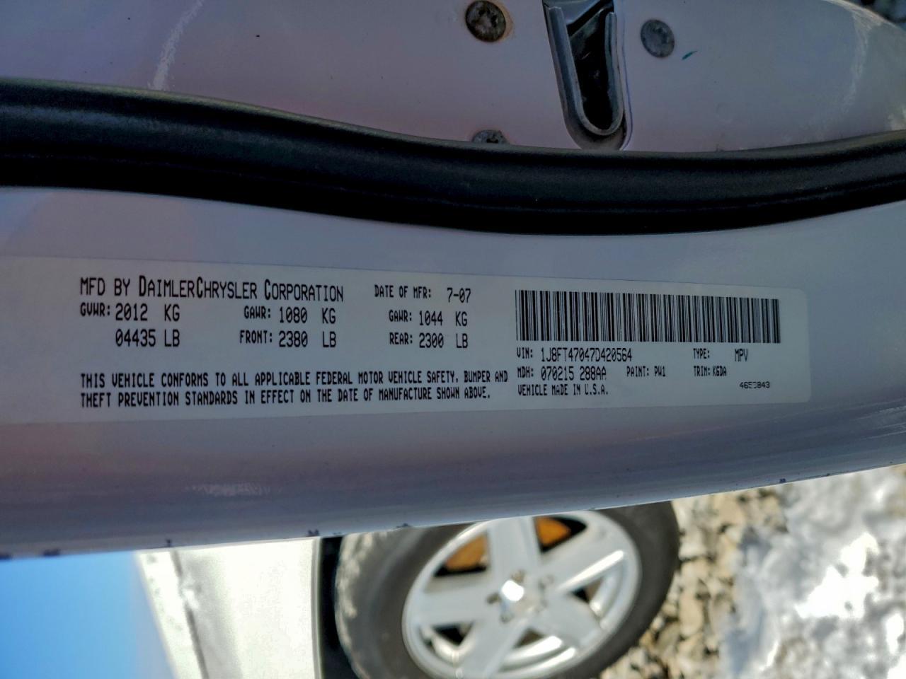 2007 JEEP Compass
