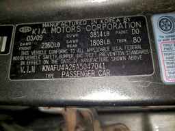 2010 KIA FORTE