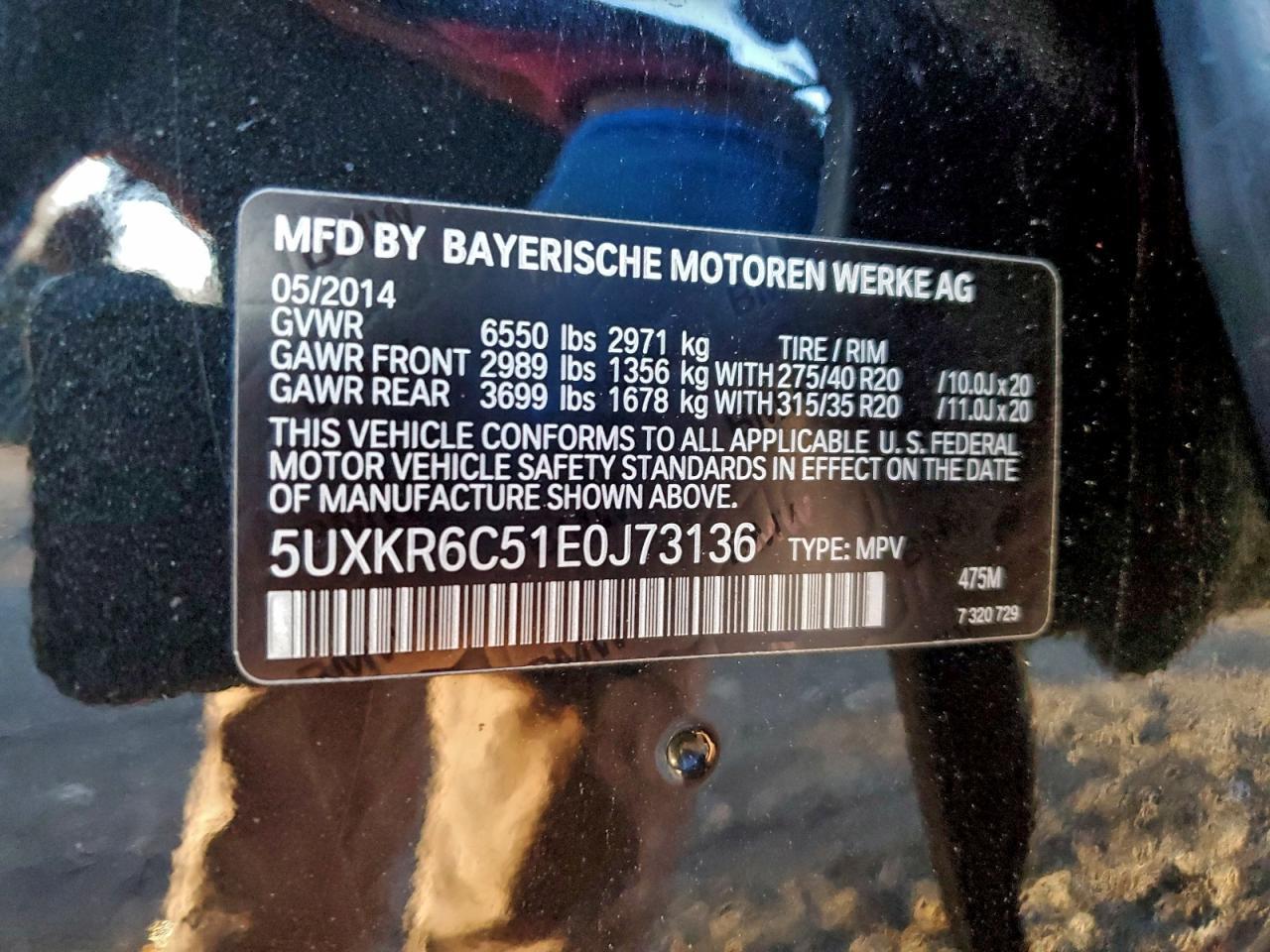 2014 BMW X5