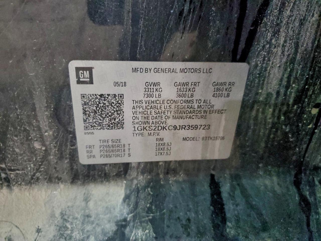 2018 GMC Yukon