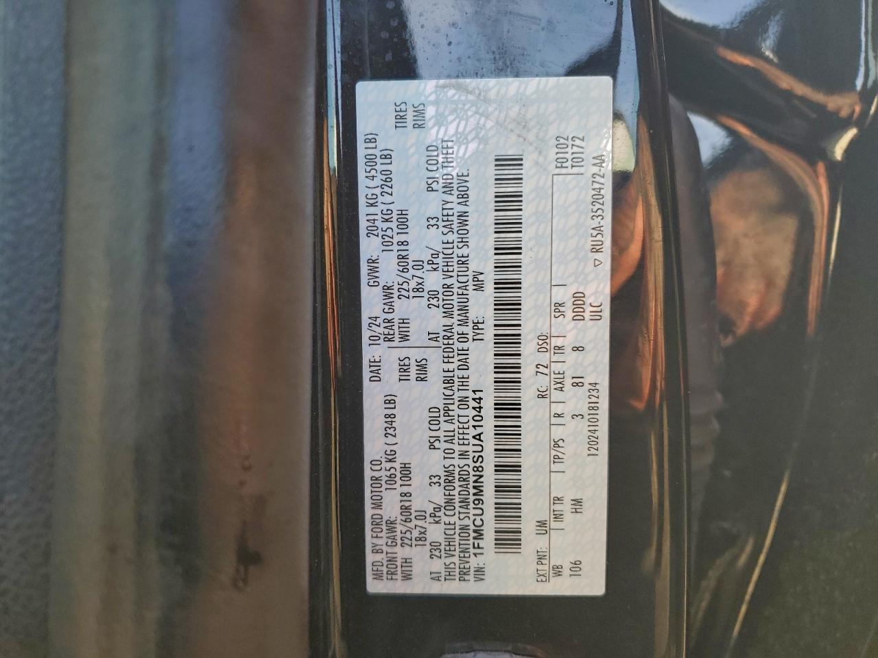 2025 FORD ESCAPE