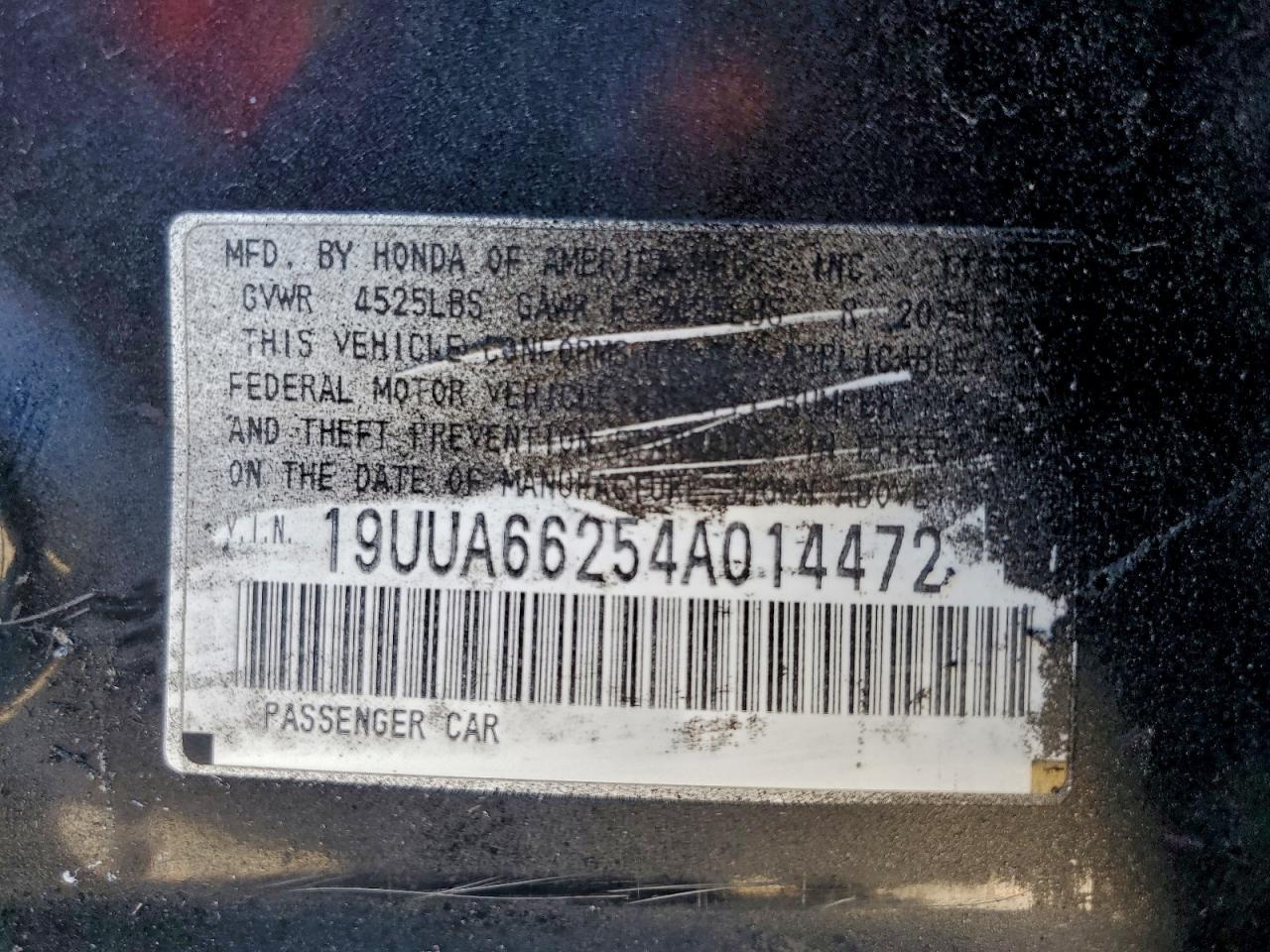 2004 ACURA TL