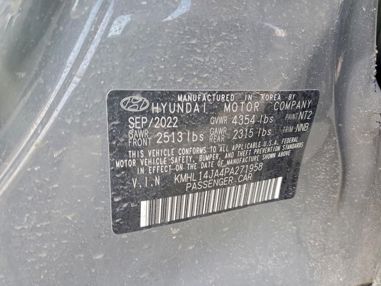 2023 HYUNDAI SONATA