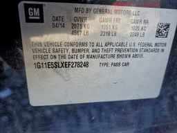 2014 CHEVROLET MALIBU