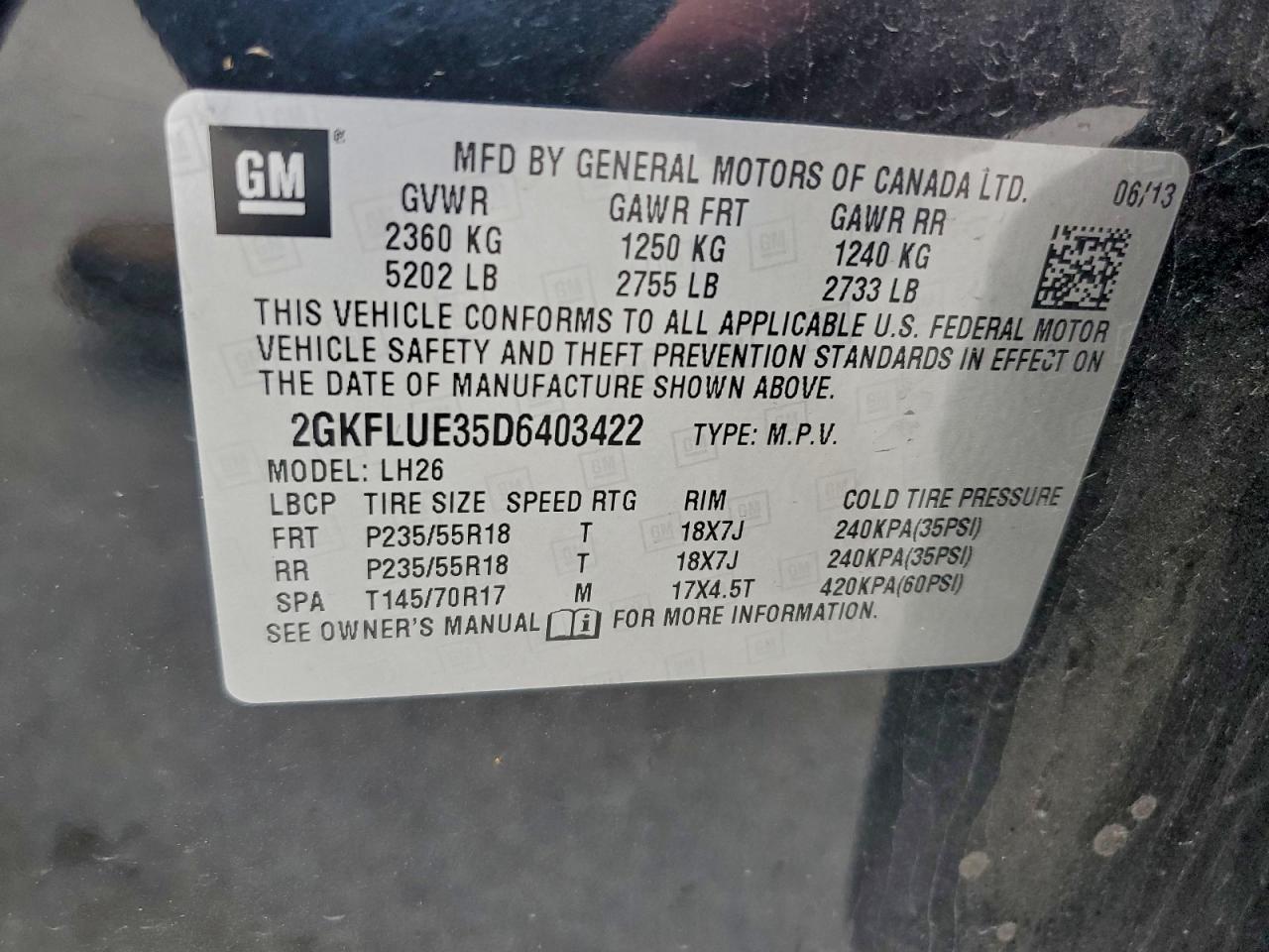 2013 GMC Terrain