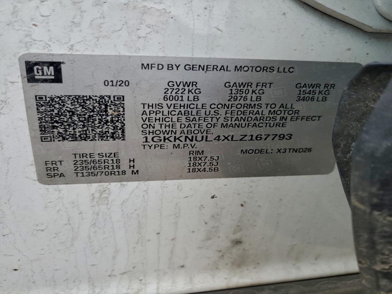 2020 GMC ACADIA