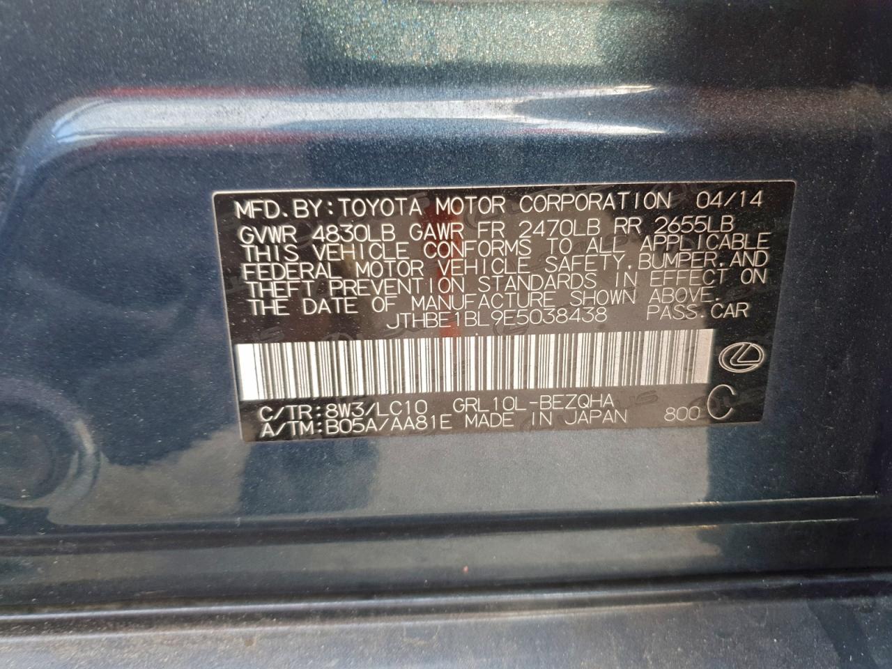 2014 LEXUS GS 350