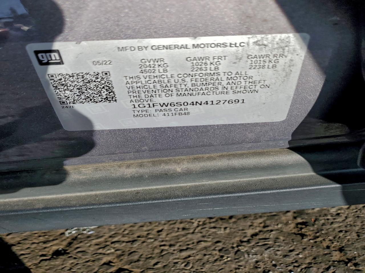 2022 CHEVROLET Bolt EV