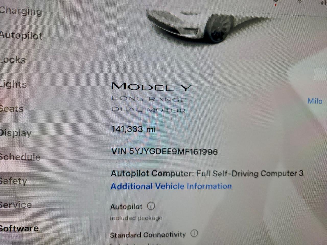 2021 TESLA MODEL Y
