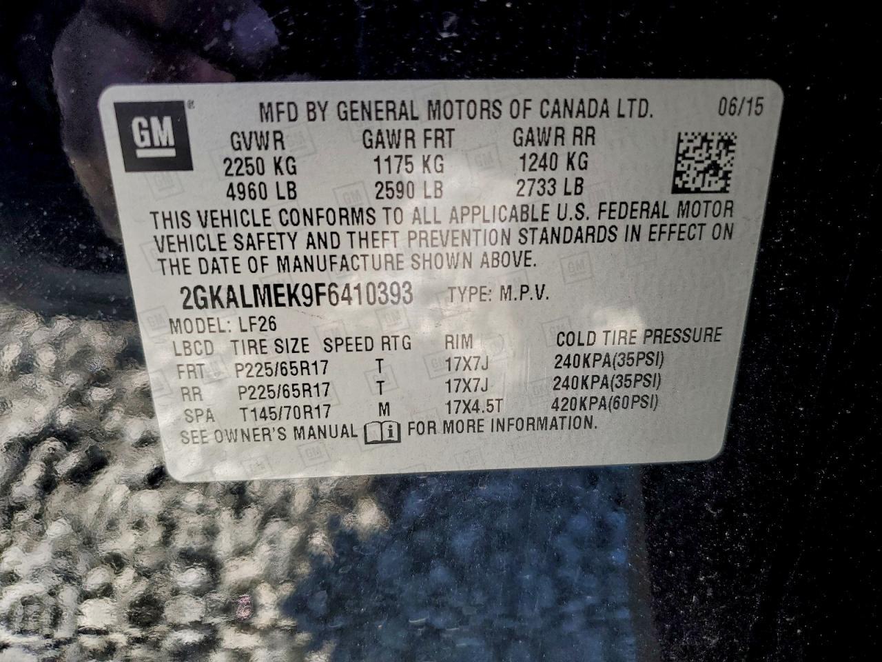 2015 GMC Terrain