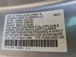 2021 HONDA ACCORD