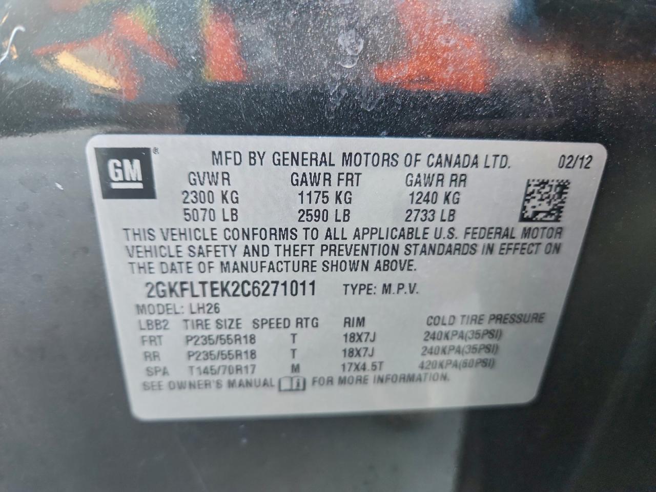 2012 GMC Terrain