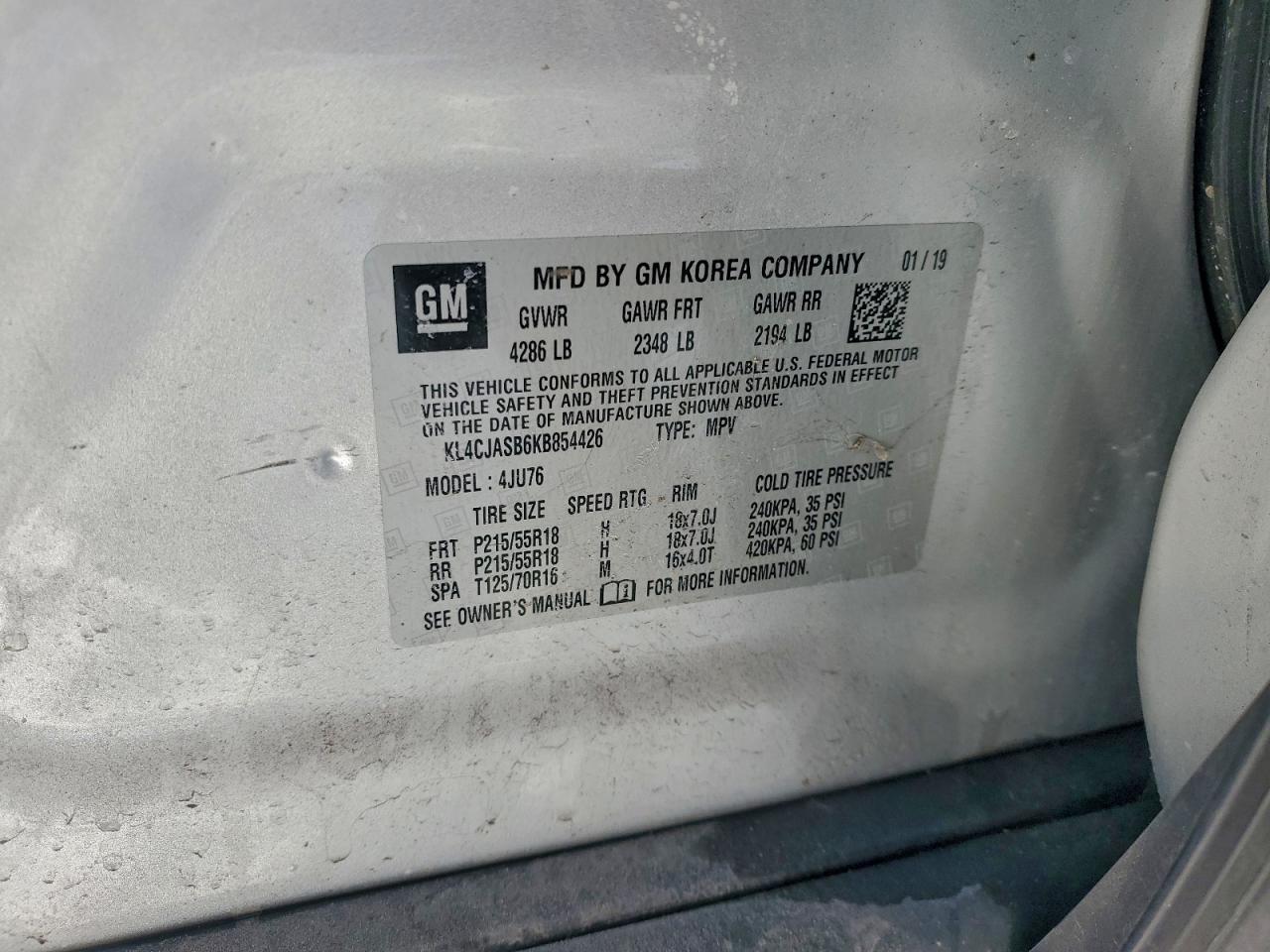 2019 BUICK ENCORE