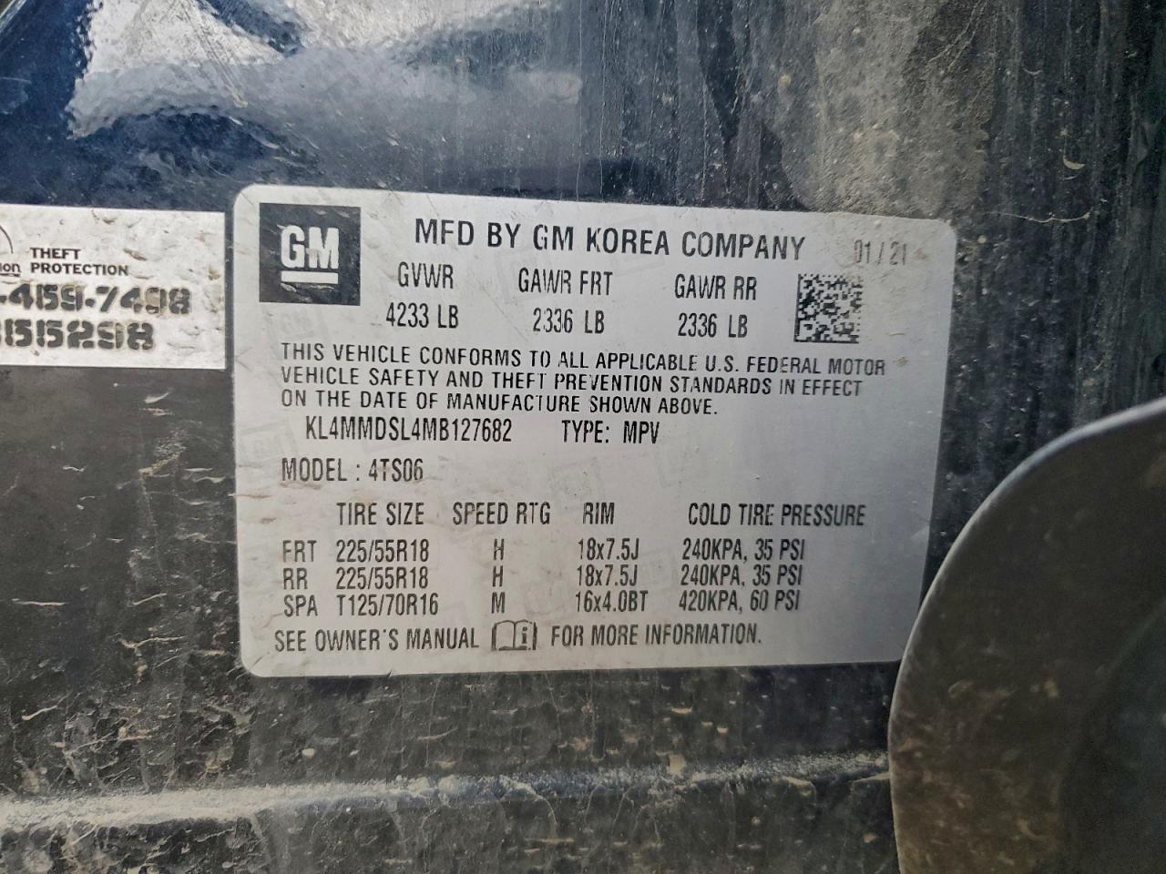 2021 BUICK Encore GX