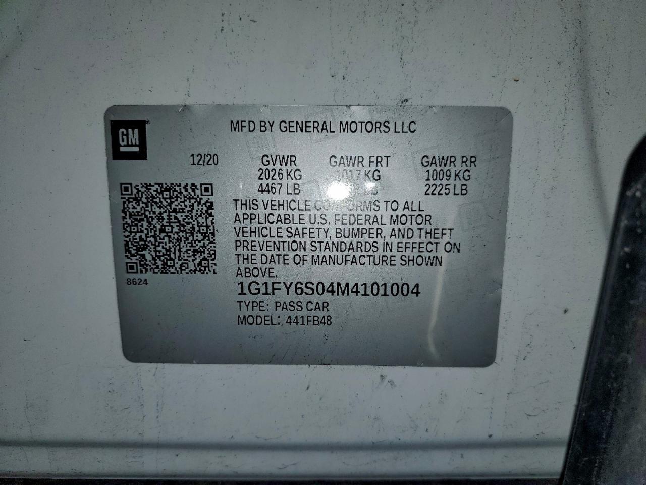 2021 CHEVROLET Bolt EV