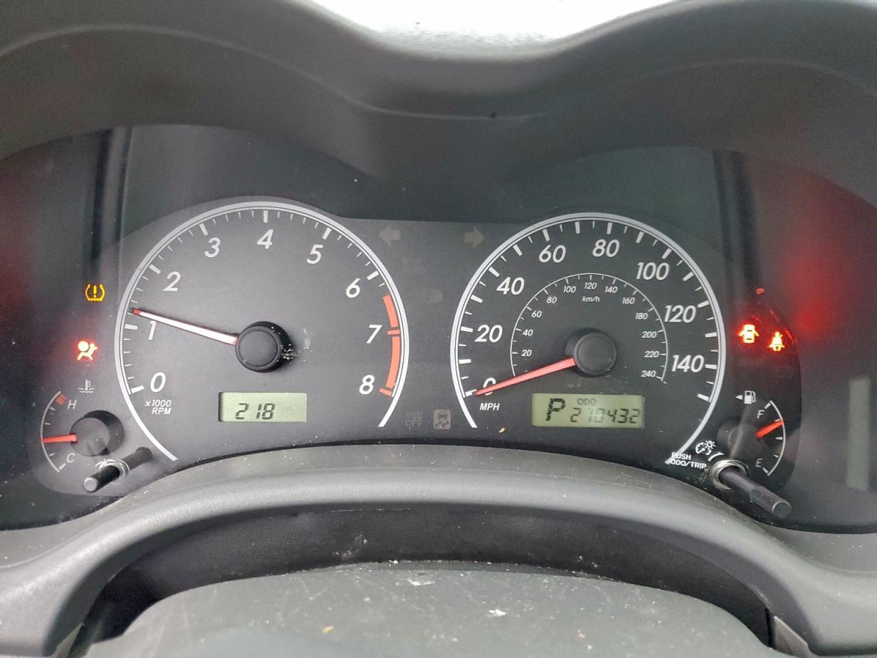 2009 TOYOTA COROLLA