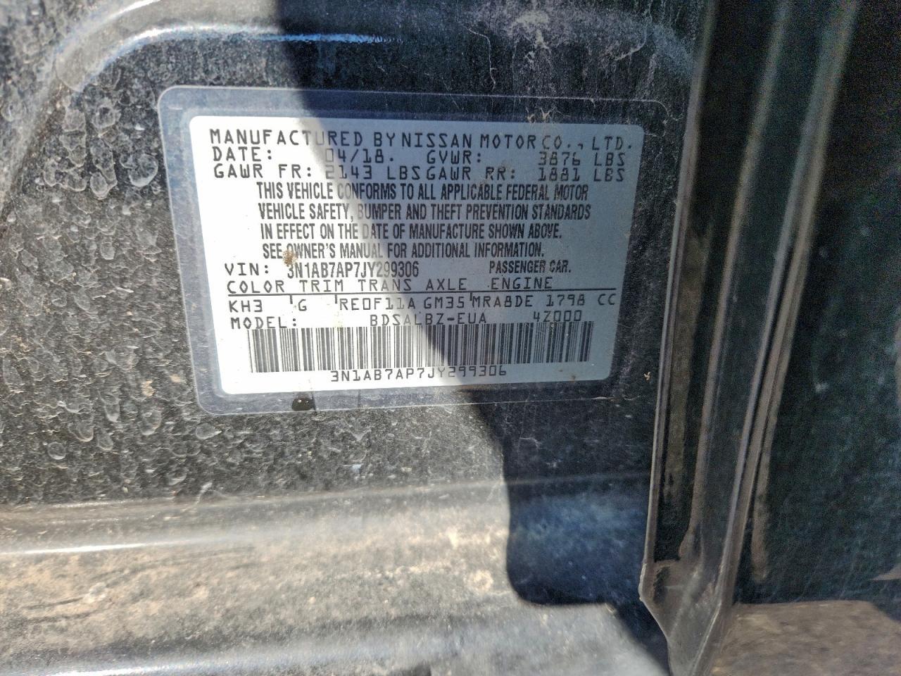 2018 NISSAN SENTRA