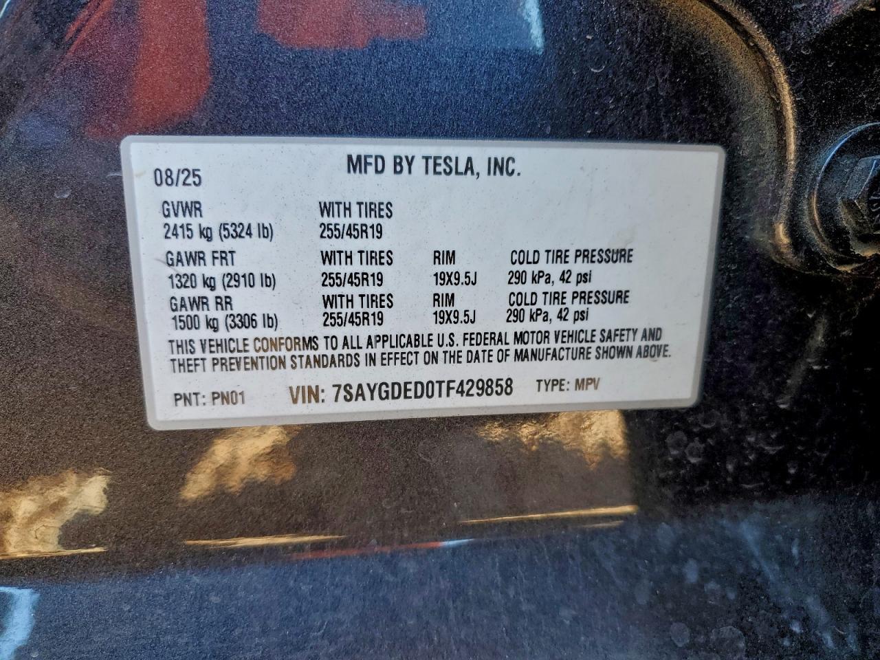 2026 TESLA MODEL Y
