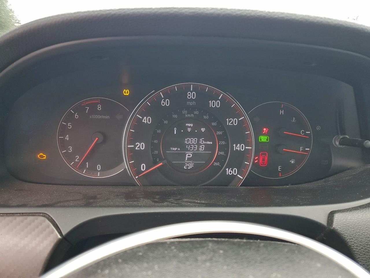2016 HONDA ACCORD