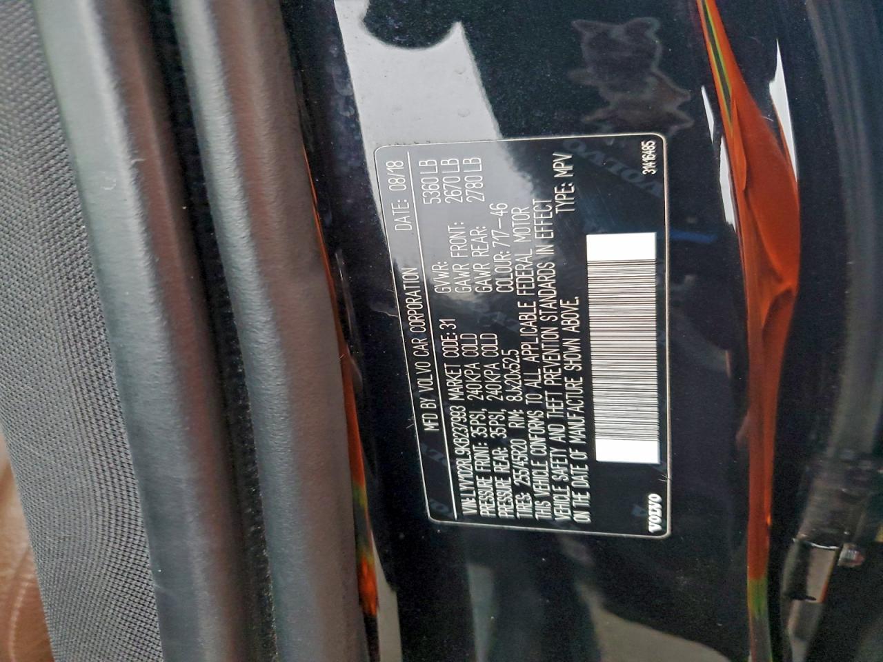 2019 Volv Xc60